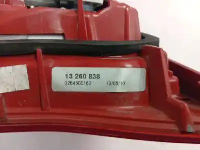 Second-hand car spare part interior left tailgate light for opel meriva b cosmo oem iam references 13260838  