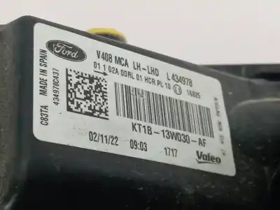 Pezzo di ricambio per auto di seconda mano faro anteriore sinistro per ford transit connect kombi trend riferimenti oem iam kt1b13w030af  