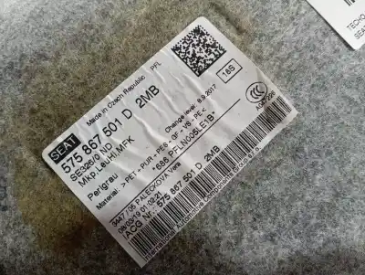Peça sobressalente para automóvel em segunda mão tecto de abrir interior por seat ateca (khp) dpca referências oem iam 575867501d   Peça sobressalente para automóvel em segunda mão tecto de abrir interior por seat ateca (khp) dpca referências oem iam 575867501d
