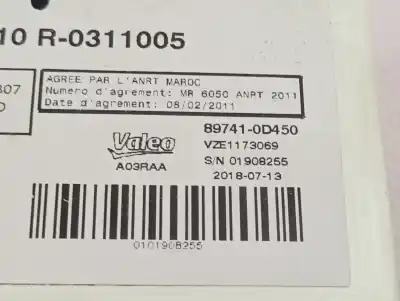 Second-hand car spare part electronic module for toyota yaris active oem iam references 897410d450  