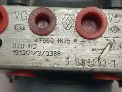 Pezzo di ricambio per auto di seconda mano abs per renault clio v business riferimenti oem iam 476601675  