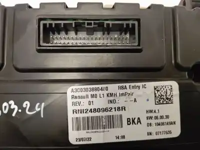 Peça sobressalente para automóvel em segunda mão quadrante por renault express advance referências oem iam 248096218r  