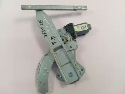 Second-hand car spare part rear right window regulator for nissan note (e11e) acenta oem iam references 400929a  