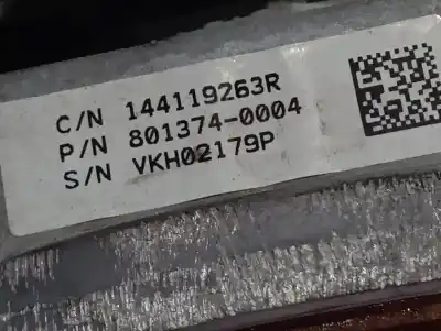 Second-hand car spare part complete engine for renault kangoo furgón professional oem iam references k9ke628  