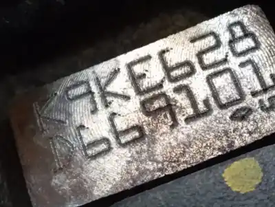 Second-hand car spare part complete engine for renault kangoo furgón professional oem iam references k9ke628  