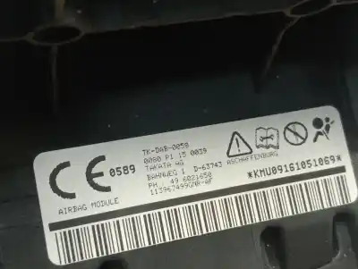 Peça sobressalente para automóvel em segunda mão kit airbag por nissan note (e11e) acenta referências oem iam 988209u30a  