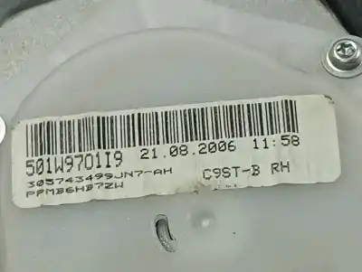 Peça sobressalente para automóvel em segunda mão kit airbag por nissan note (e11e) acenta referências oem iam 988209u30a  