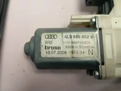 İkinci el araba yedek parçası ön sol pencere regülatörü için audi q7 (4l) 4l/xbunq1 oem iam referansları 4l0959802b  