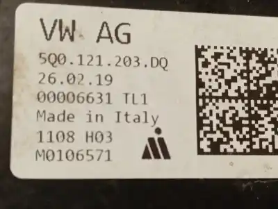 Автозапчасти б/у электрический вентилятор за seat ateca (khp) dpca ссылки oem iam 5q0121203dq   Автозапчасти б/у электрический вентилятор за seat ateca (khp) dpca ссылки oem iam 5q0121203dq