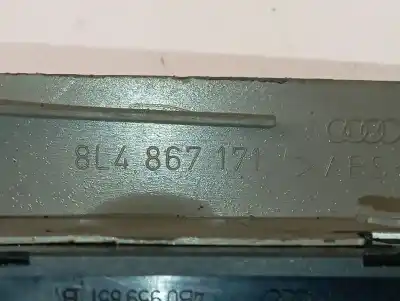 Peça sobressalente para automóvel em segunda mão botão / interruptor elevador vidro dianteiro esquerdo por audi a3 (8l) 1.8 t ambiente referências oem iam 8l4867171  