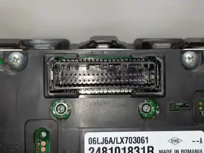 Peça sobressalente para automóvel em segunda mão quadrante por renault clio v business referências oem iam 248101831r  