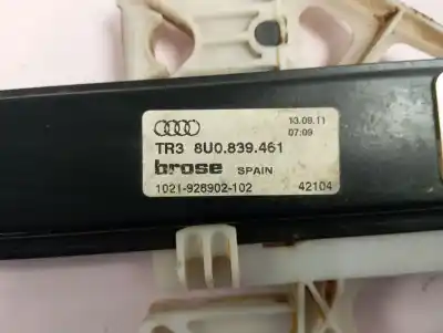 Second-hand car spare part rear left window regulator for audi q3 (8ub) cfgc oem iam references 8u0839461  