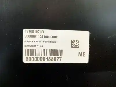 Peça sobressalente para automóvel em segunda mão porta luvas por renault clio v equilibre referências oem iam 681081071r  