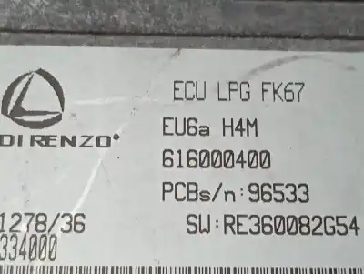 Автозапчасти б/у блок управления двигателем за dacia dokker essential ссылки oem iam 616000400  