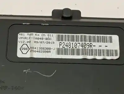 Peça sobressalente para automóvel em segunda mão quadrante por renault kangoo profesional referências oem iam p248107409r  