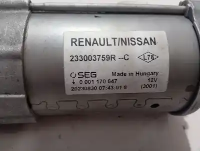 Peça sobressalente para automóvel em segunda mão motor de arranque por renault express advance referências oem iam 233003759r  