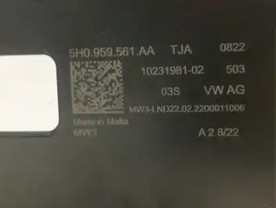 Pezzo di ricambio per auto di seconda mano luce interna per cupra formentor (km7) basis riferimenti oem iam 5h0959561aa  