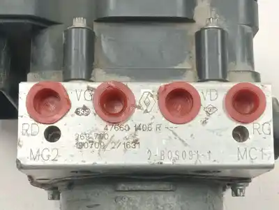 Peça sobressalente para automóvel em segunda mão abs por renault kangoo profesional referências oem iam 476601406r  