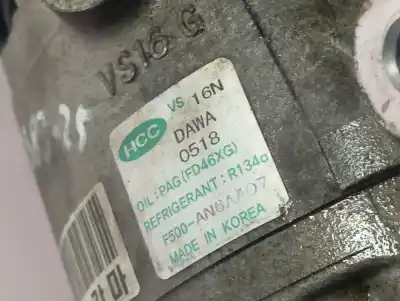 Second-hand car spare part air conditioning compressor for kia cee´d active oem iam references f500an6aa07  