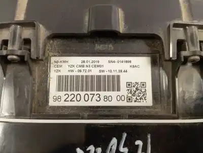Peça sobressalente para automóvel em segunda mão quadrante por citroen berlingo live m referências oem iam 9822007380  