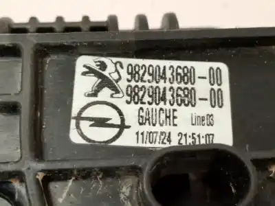 Second-hand car spare part driver left window regulator for opel corsa f hm05 oem iam references 9829043680  