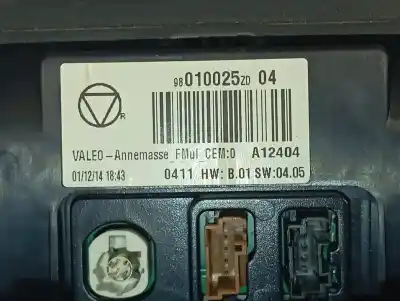 Pezzo di ricambio per auto di seconda mano display multifunzione per citroen c4 cactus feel riferimenti oem iam 98010025zd  