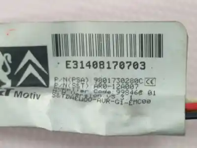 Second-hand car spare part camera for citroen c4 cactus feel oem iam references 9812585580  