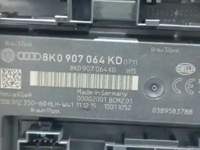 Автозапчасти б/у электронный модуль за audi a5 coupe (8t) 2.0 tdi (140kw) ссылки oem iam 8k0907064kd  
