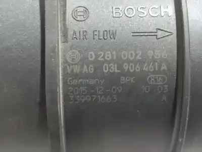 Автозапчасти б/у расходомер воздуха за audi a5 coupe (8t) 2.0 tdi (140kw) ссылки oem iam 0281002956  