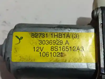 Second-hand car spare part driver left window regulator for nissan note acenta oem iam references 827311hb1a  