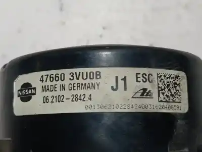 Peça sobressalente para automóvel em segunda mão abs por nissan note acenta referências oem iam 476603vu0b  