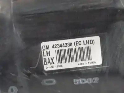 Pezzo di ricambio per auto di seconda mano faro anteriore sinistro per opel mokka color edition riferimenti oem iam 42344330  
