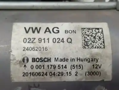 Автозапчасти б/у двигатель запускается за seat leon st (5f8) style ссылки oem iam 02z911024q  