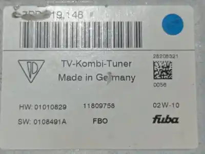 Second-hand car spare part electronic module for porsche panamera 4 s oem iam references 7pp919148  