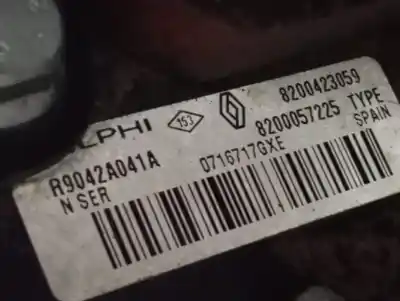 Peça sobressalente para automóvel em segunda mão motor completo por renault modus confort dynamique referências oem iam k9kj750  