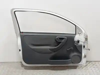 Автозапчасти б/у левая передняя дверь за opel corsa c (x01) 1.0 (f08, f68) ссылки oem iam   