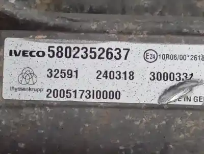 Автозапчастина б/у рульмова рейка для iveco daily furgon f1agl411a*l посилання на oem iam 5802352637   Автозапчастина б/у рульмова рейка для iveco daily furgon f1agl411a*l посилання на oem iam 5802352637