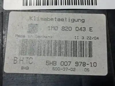 Second-hand car spare part climate control for seat leon (1m1) signo oem iam references 1m0820043e  