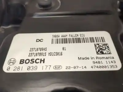 Second-hand car spare part ecu engine control for renault express advance oem iam references 237107894s  