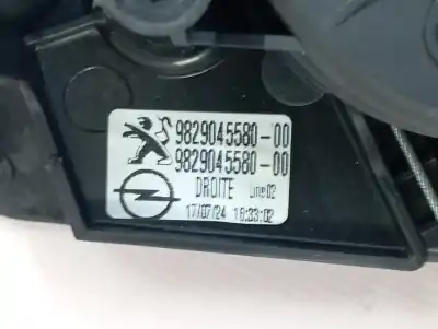 Second-hand car spare part rear right window regulator for opel corsa f hm05 oem iam references 9829045580  