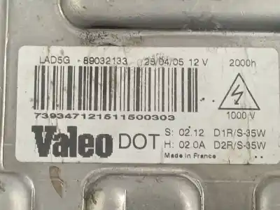 Pezzo di ricambio per auto di seconda mano centralina fari xenon per porsche cayenne (9pa) 3.2 riferimenti oem iam 89032133  