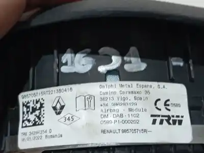 Second-hand car spare part front left air bag for renault express confort oem iam references 985705715r  