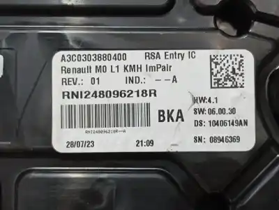 Second-hand car spare part dashboard for renault express advance oem iam references 248096218r  