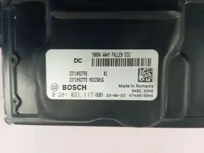 Second-hand car spare part ecu engine control for renault express advance oem iam references 0281021117  