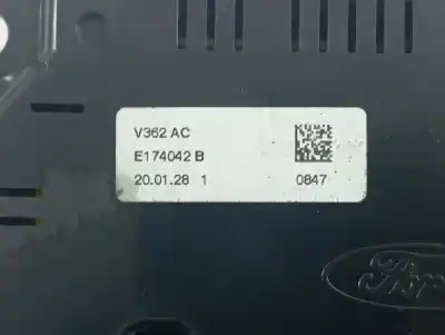 İkinci el araba yedek parçası isitma / klima kontrolü için ford transit custom furgón (ttf) 260 l1 ambiente 105 cv / 77 kw oem iam referansları v362mcaac  