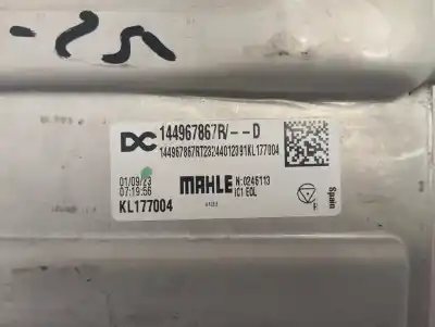 Second-hand car spare part intercooler for renault express advance oem iam references 144967867r  