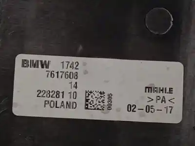 Автозапчастина б/у електро вентилятор для bmw serie 2 active tourer (f45) b47c20a посилання на oem iam 7617608  