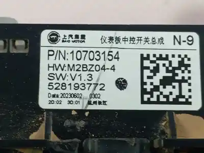 Second-hand car spare part climate control for mg zs comfort oem iam references 10703154  