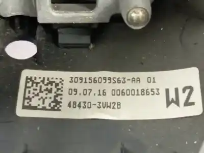 Second-hand car spare part steering wheel for nissan note acenta oem iam references 484303vw2b  