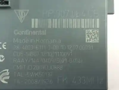 Second-hand car spare part electronic module for porsche panamera 4 s oem iam references 7pp907064cb  